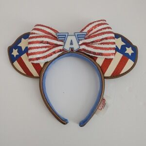 Disney Parks Captain Of America Ears Headband